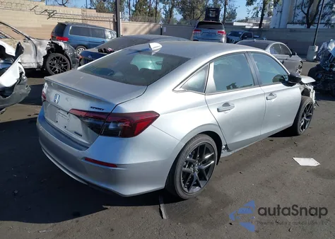 2026 Honda Civic Hybrid Sport/Sport Touring from USA, damaged, VIN 2HGFE4F84TH316812